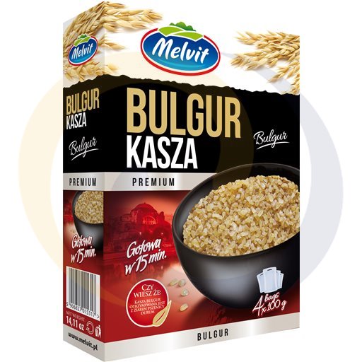 Melvit bulgur tarwe 4×100g