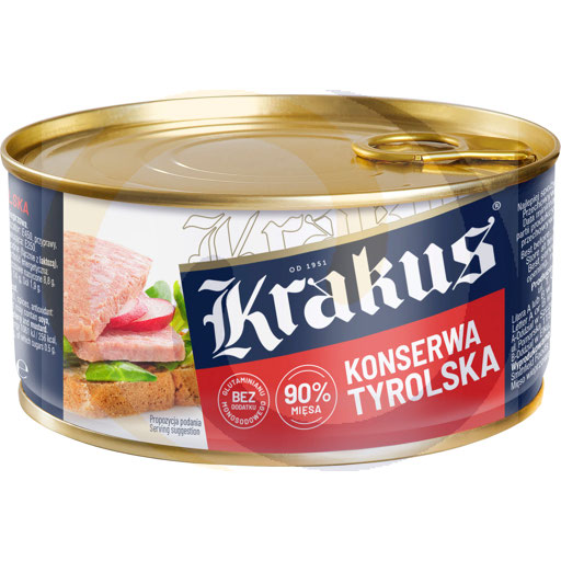 Krakus Tiroler ham in blik 300g