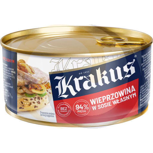 Krakus Varkensvlees in Saus Geconserveerd Vlees 300 g