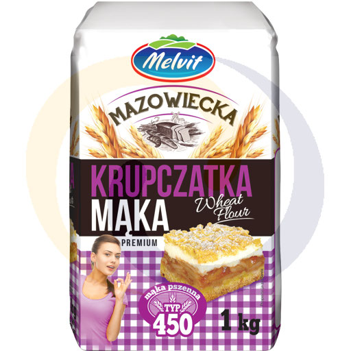 Мука Крупчатка 1кг Melvit