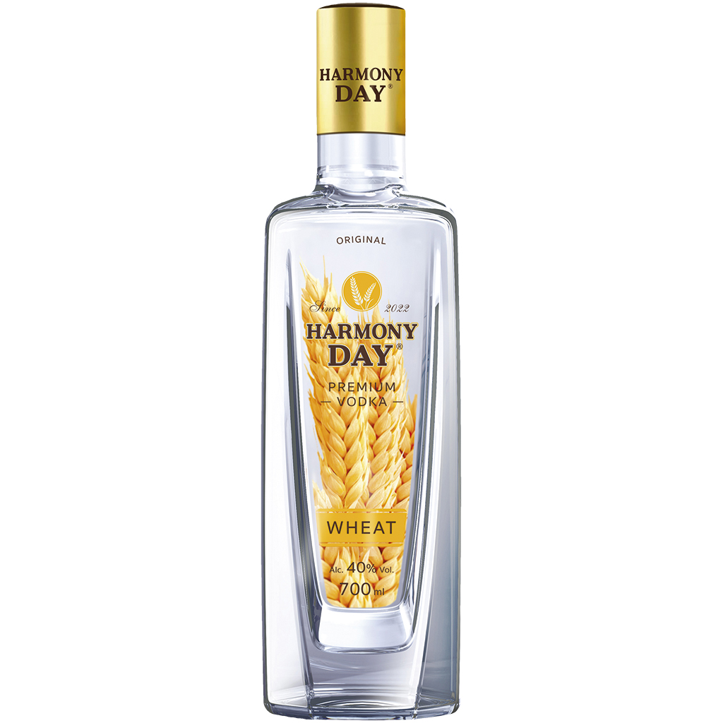 "HARMONY DAY" Wodka Tarwe / Pshenichnaya, 40% vol.