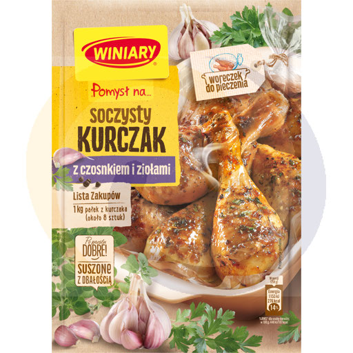 Winiary Pomysł op... Sappige Kip met Knoflook en Kruiden 30 g