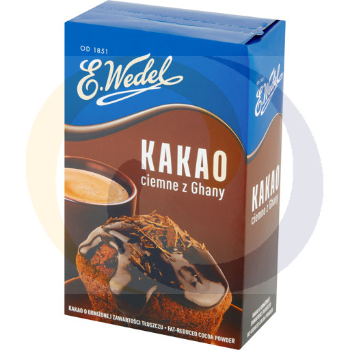 E. Wedel Donkere Ghana Cacao 180 g
