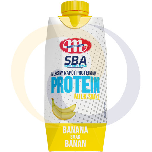 Mlekovita Super Body Active Banaan Smaak Eiwitdrank 350 g