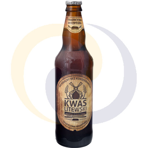 Квас Литовский традиционный славянский напиток 0,5л Polbioec