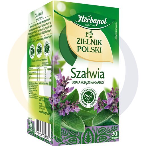 Зелень Polski Травяной чай Шалфей 24 г (20 x 1,2 г)