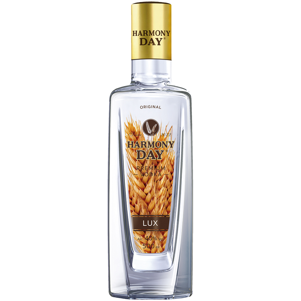 "HARMONY DAY" Vodka Lux, 40% vol.
