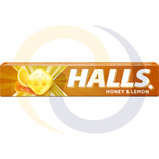 Halls honing-citroen snoepjes 33,5g