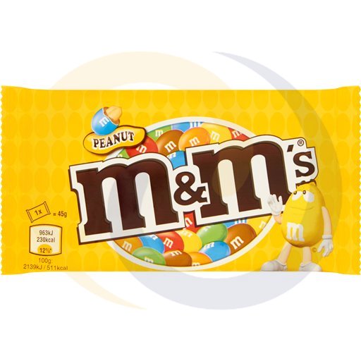 М&M's арахисовые драже 45г Mars