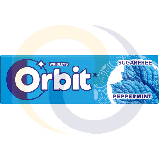 Оригинальные жевательные конфеты Orbit мятные 14 г 30 шт Wri