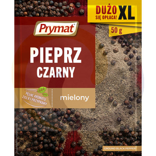 Prymat gemalen zwarte peper 50g
