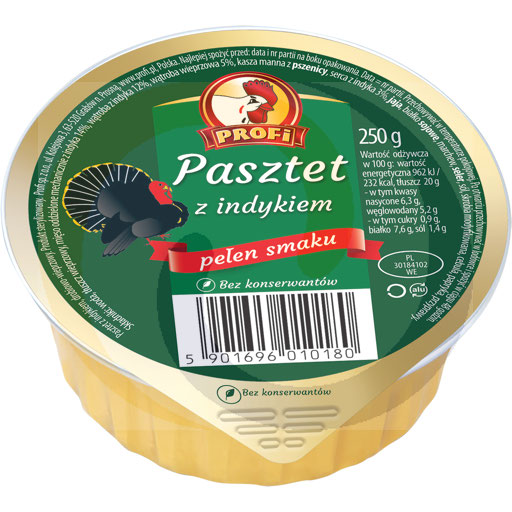 Profi Pate met Kalkoen 250 g