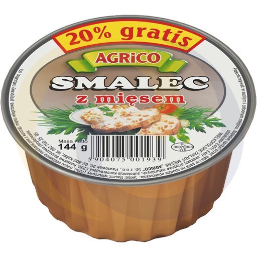 Agrico Smeerkaas met vlees 144g