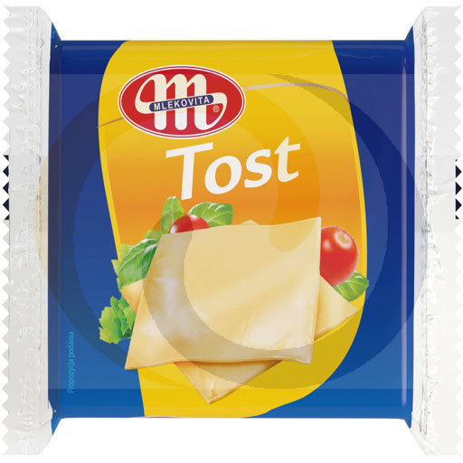 Tosti gesneden verwerkte kaas 130g Mlekovita
