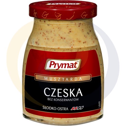 Приправа Прымят Сладкая и Острая Чешская Горчица 180 г