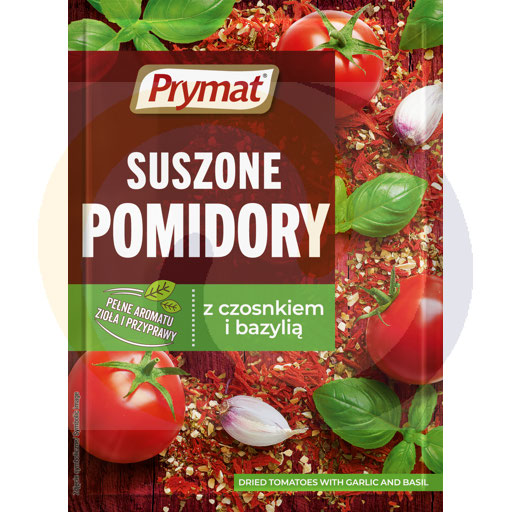 Prymat Gedroogde Tomaten met Knoflook en Basilicum 15g