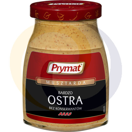 Prymat Zeer Pittige Mosterd 180 g