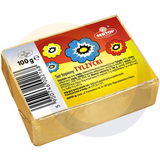 Сырный крем-смазываемый продукт Sertop Tychy Tyl�ыcki 100 г