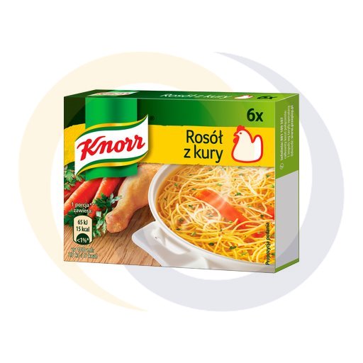 Knorr Kippenbouillon 3l 60g (6 x 10g)