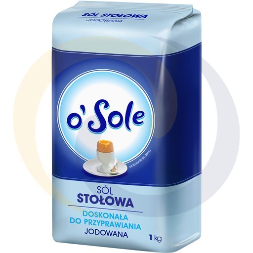 o'Sole Gejodeerd Tafels zout 1 kg