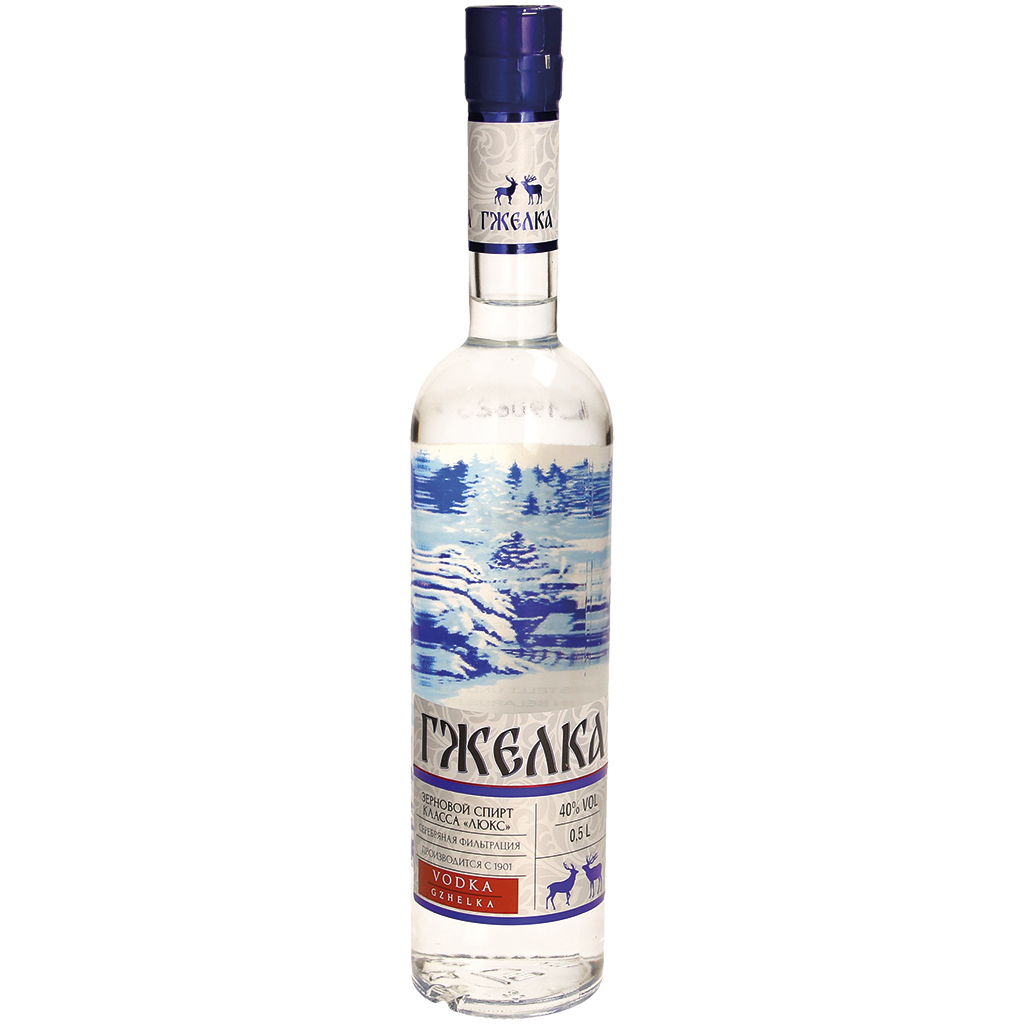 Водка "Гжелка" 40% алк.