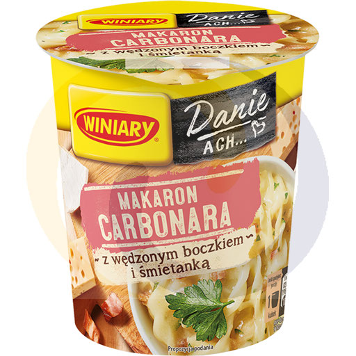 Winiary Carbonara Pasta met Gerookt Spek en Room 50 g