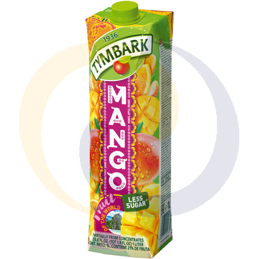 Напиток Фрукты Świata манго 1л / 12шт E Tymbark