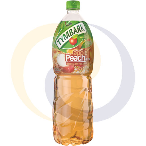 Асептический напиток яблоко персик 2,0л/6шт E Tymbark