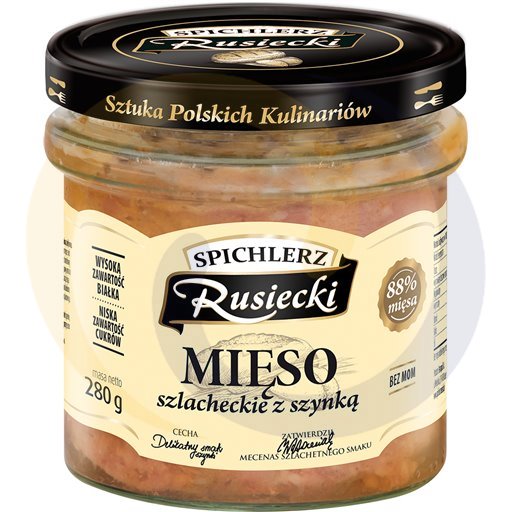 Edelvlees van rails. Graan Rus. 280g / 4st Pamapol