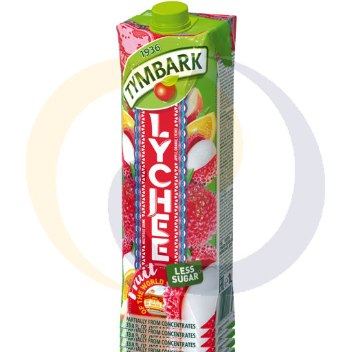 Напиток Ow.Świata личи яблоко апельсин 1.0л / 12шт E Tymbark