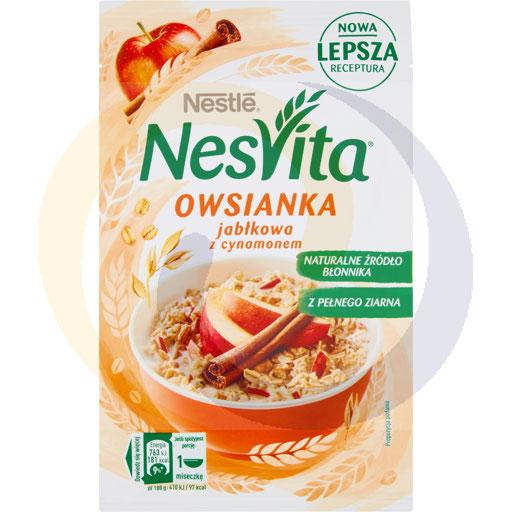 Нежная овсянка с яблоком и корицей NesVita 46 г