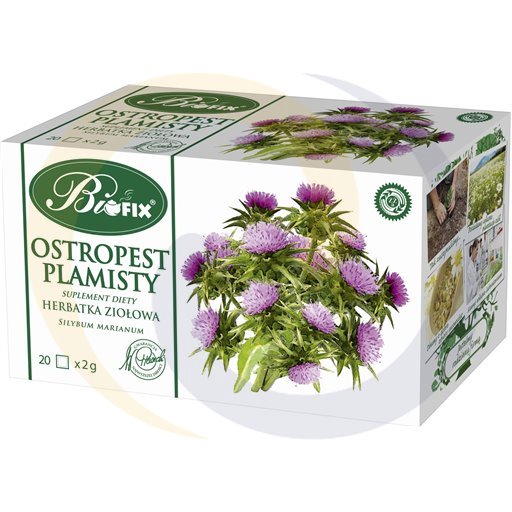 Бификус Силибум Марианум Травяной чай 40 г (20 х 2 г)