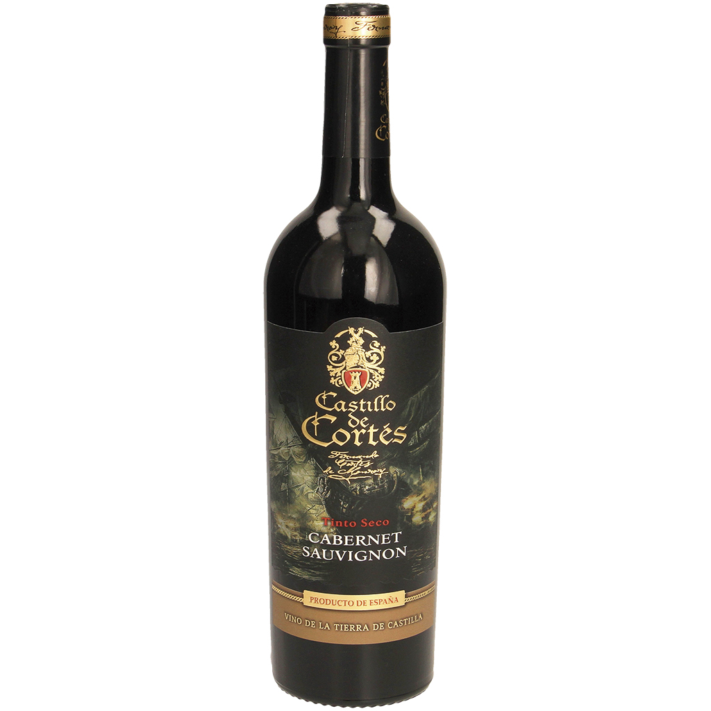 "Castillo de Cortes Cabernet Sauvignonh tinto seco" Испанско