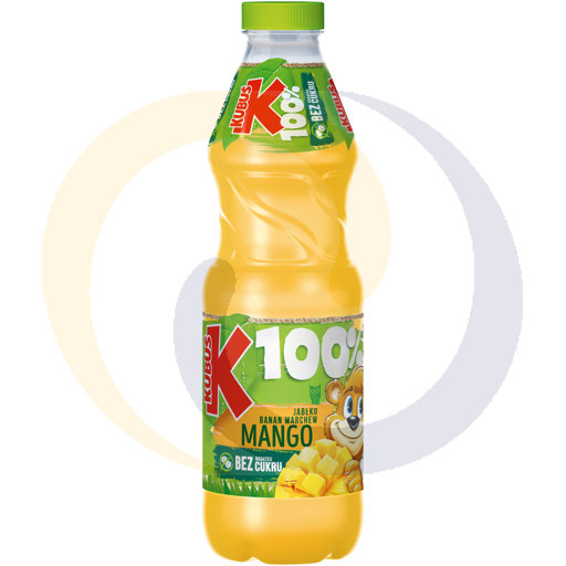 Кубу сок 100% банан-маракуйя-мангостин арип 0.85л / 6шт Е Ма