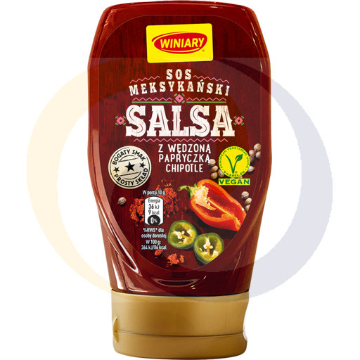 Сальса соус Виниари Мексиканская с копченым чипотле 336 г