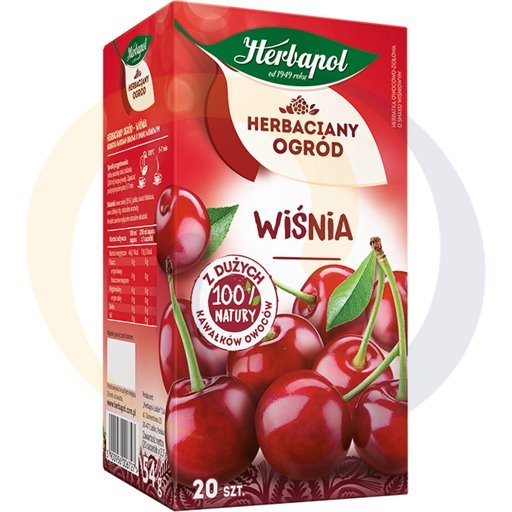Herbapol Травяной Сад Вишневый Фруктовый Травяной Чай 54 г (20 x 2.7 г)