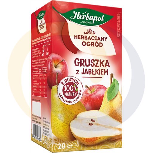 Травяной чай с грушей и яблоком Herbapol Herbaciany Ogród 54