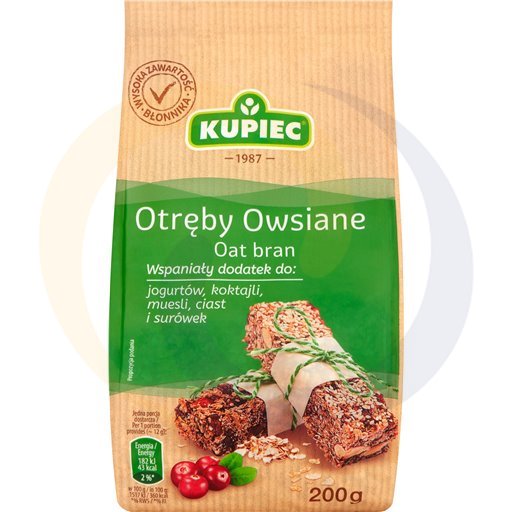 Овсяные отруби 200г / 8шт Купец