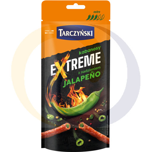 Тарчески Экстрим Тонкие Копченые Колбасы с Начинкой Халапень