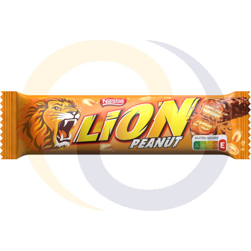 Lion wafel met karamel en pinda’s in melkchocolade