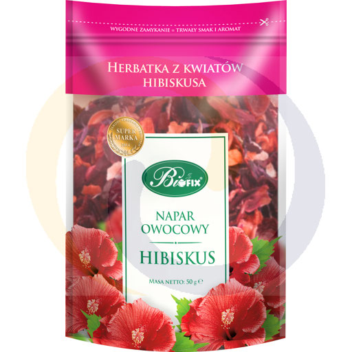 Бификс фруктовый чай с цветами гибискуса 50 г