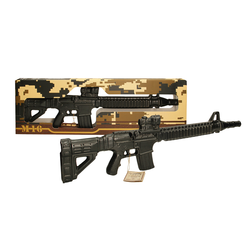 Armeense brandy "Gewehr M 16" keramiek in geschenkdoos 40% vol.