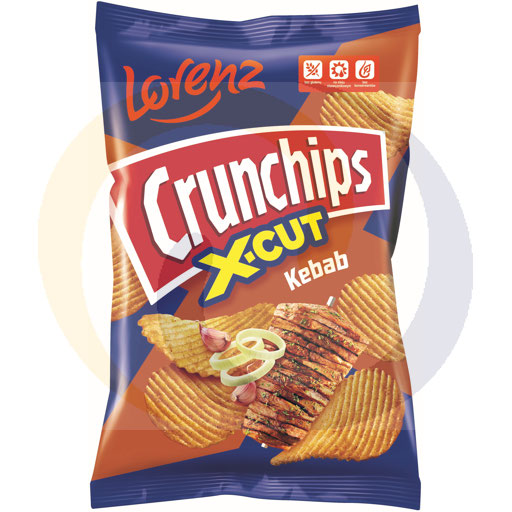 Lorenz Crunchips X-Cut kebab 140g