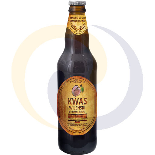 Питье Вильнюс квас сливовый 0,5л / 8 Полбиоэко