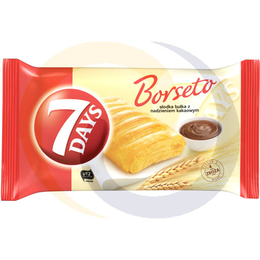 7Days Borseto zoet broodje met cacaovulling 80g