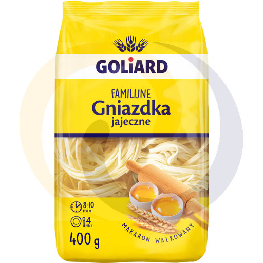 Макароны "Семейные гнезда" 400 г / 10 шт Goliard