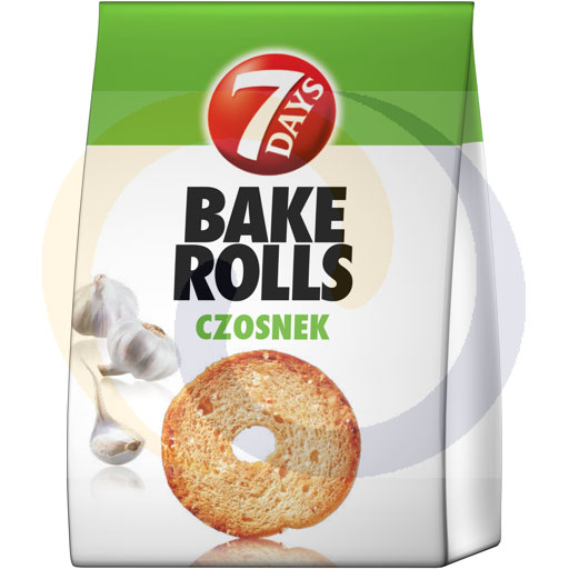 7Days Bake Rolls met knoflooksmaak 150g