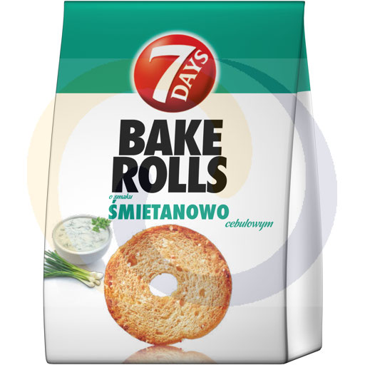 7Days Bake Rolls met zure room en ui smaak 150g