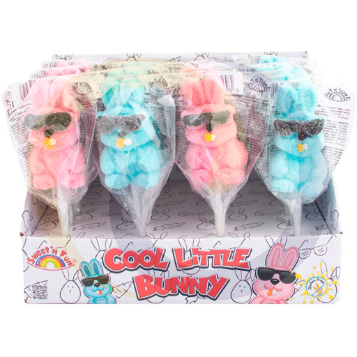 Пенная леденец крутой маленький кролик 11г/24шт