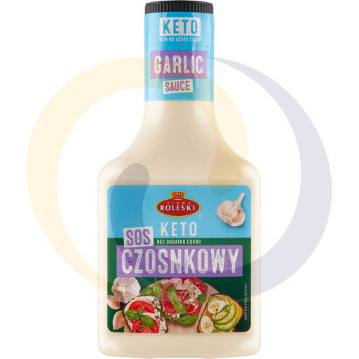 Roleski knoflooksaus keto 280g